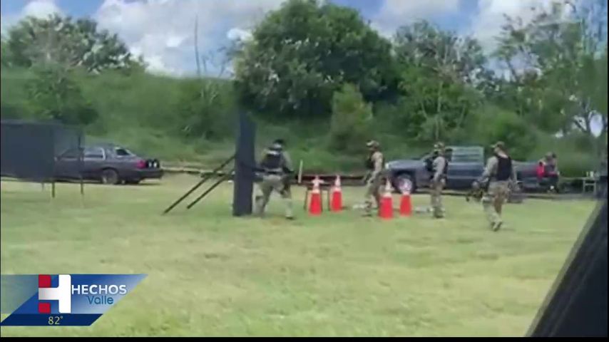 Realizan competencia entre equipos tácticos y el departamento de policía de Brownsville 