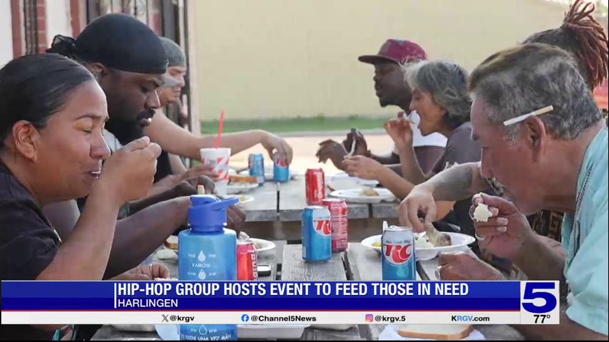 Harlingen hip-hop group hoping to feed the homeless with monthly events