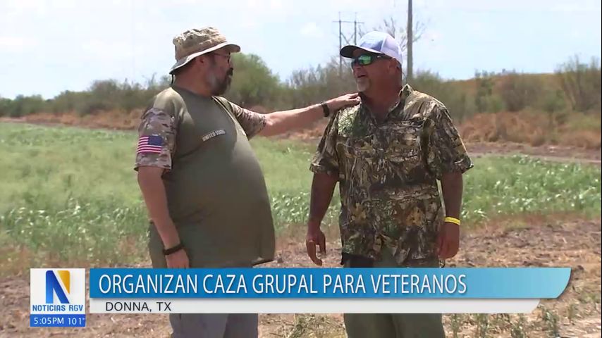 Organizan caza grupal en Donna para veteranos