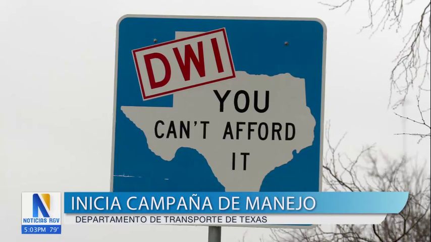 Departamento de Transporte de Texas lanza campaña contra el alcohol al volante