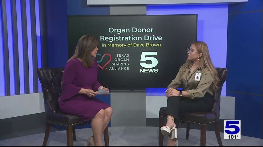 KRGV and the Texas Organ Sharing Alliance team up to raise awareness on being an organ donor