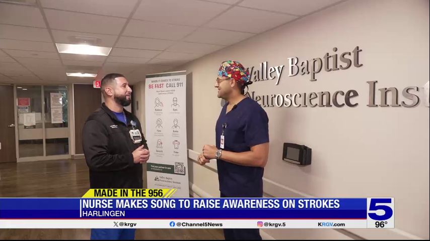 Made in the 956: Harlingen nurse raising stroke awareness through music