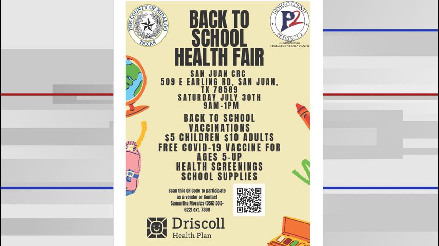 Back-to-School health fair to be hosted in San Juan