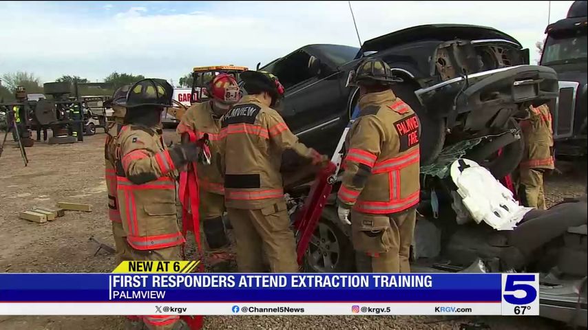 Valley first responders attend extraction training in Palmview