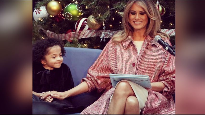Melania Trump visits children's hospital, a holiday tradition - Vimarsana News