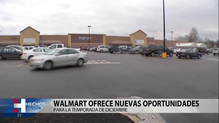 Walmart ofrece nuevas oportunidades de empleo