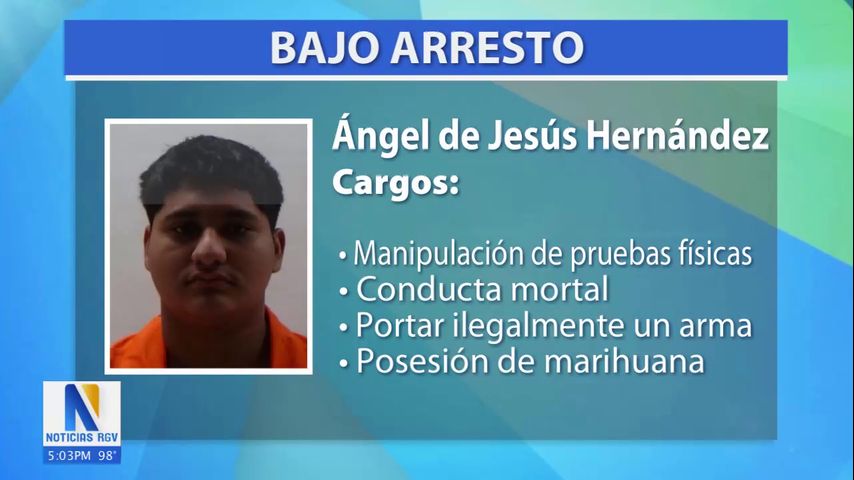 Joven de 18 años arrestado en Brownsville por disparar un arma de fuego de manera imprudente