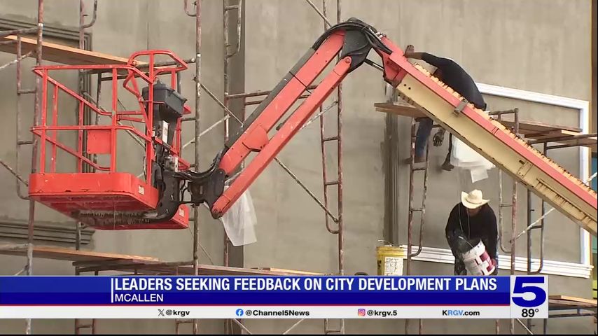 McAllen city leaders seeking feedback on city development plans