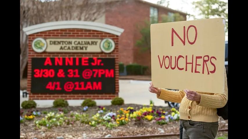 Two Denton school district principals indicted on charges of illegal electioneering