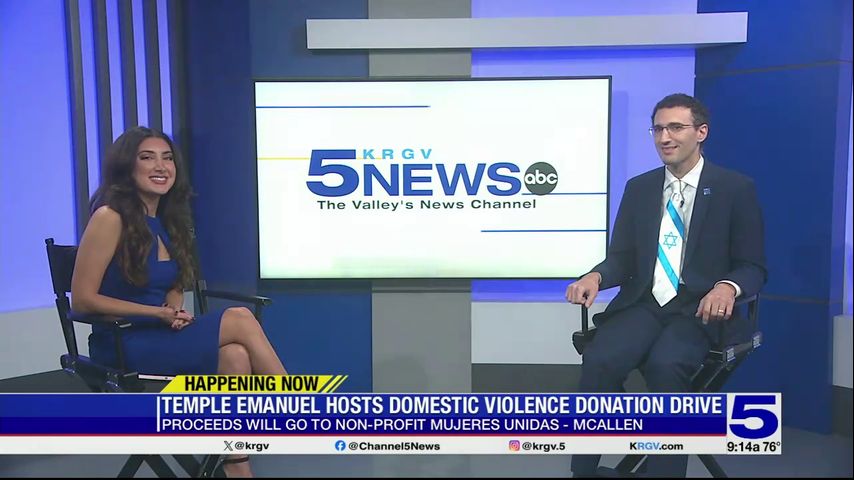 Temple Emanuel hosts domestic violence donation drive