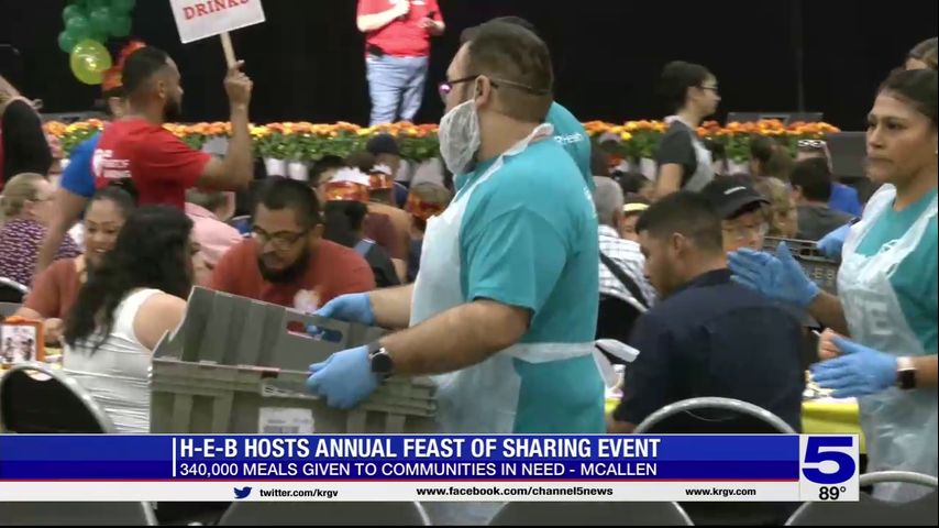 HEB celebrates 32nd annual Feast of Sharing event