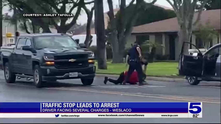 Weslaco traffic stop leads to arrest, discovery of narcotics in suspect's vehicle