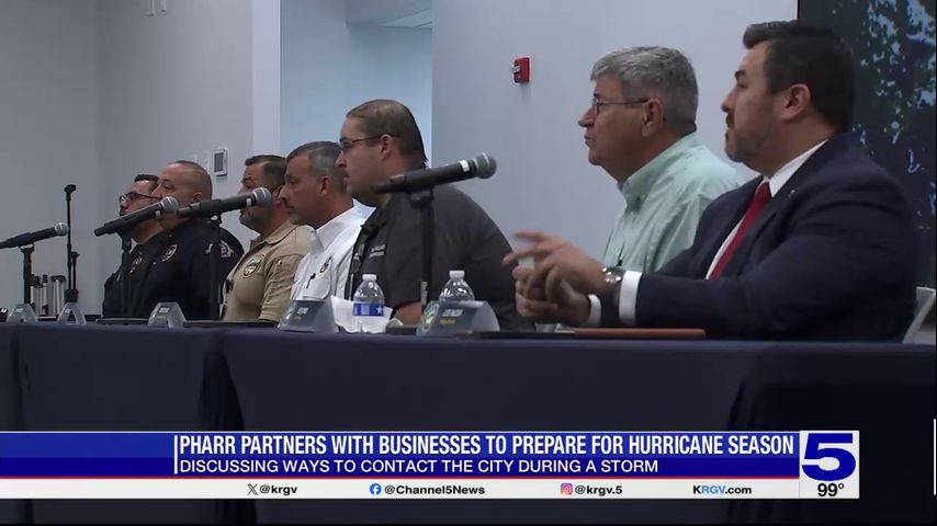 Pharr partners with local businesses to prepare for hurricane season