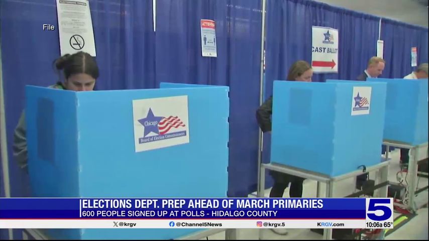 Hidalgo County seeking more poll workers ahead of March primary elections
