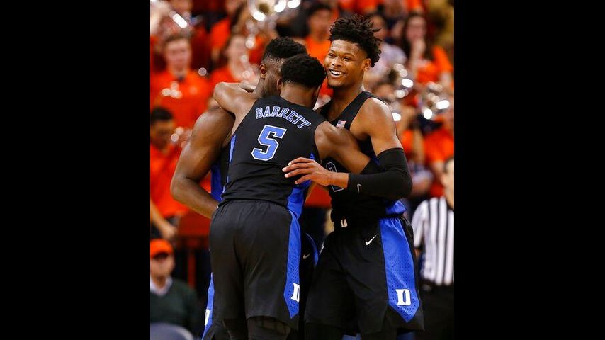 TOP 25 REWIND: No. 2 Duke hits from outside to beat Virginia