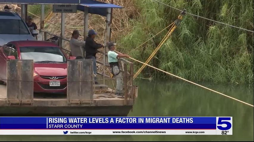 River rises with recent rain spelling danger for migrants