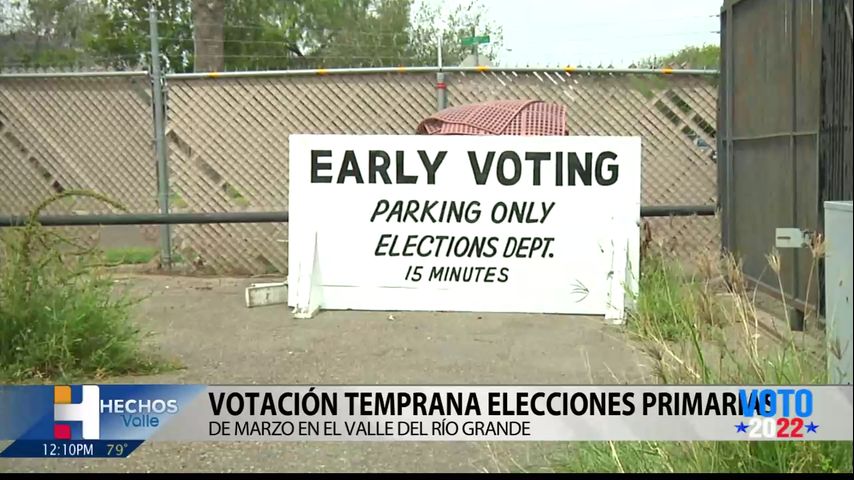 Votación temprana para las elecciones primarias se lleva a cabo en el Valle