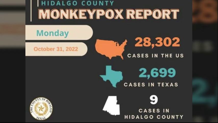 Hidalgo County reports one confirmed case of Mpox