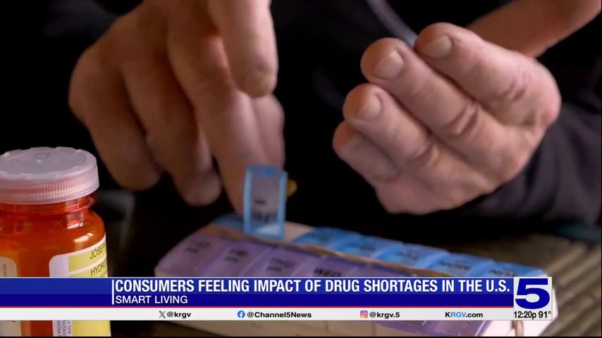 Smart Living: U.S. consumers feeling impact of drug shortages