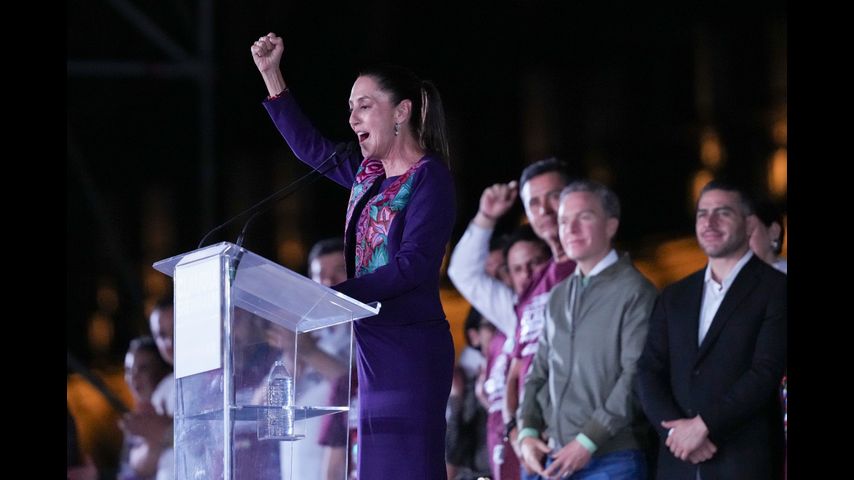 México tiene su primera presidenta tras 200 años de vida independiente. La recibirá un país violento