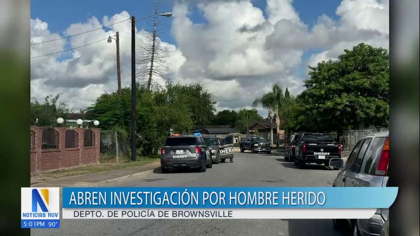 Encuentran a un hombre herido con sangre en el cuerpo en Cameron Park