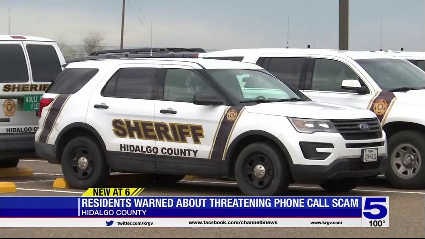 Hidalgo County Sheriff's Office warns residents on scam phone call