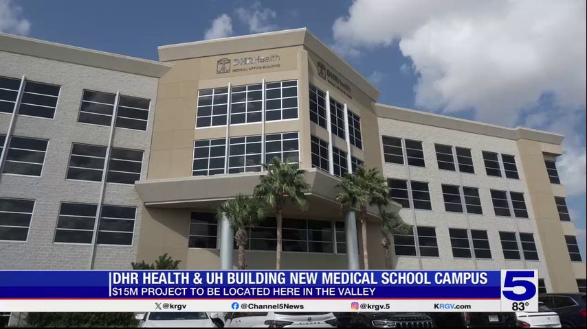 DHR Health in Edinburg partners with UH to build new medical school campus