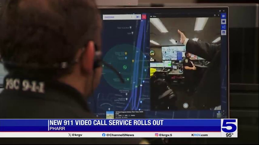 New 911 service in Pharr allows for video calls with dispatchers