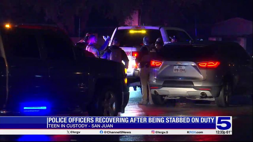 San Juan police officers recovering after stabbing incident