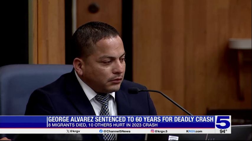 George Alvarez sentenced to 60 years in deadly Brownsville migrant crash