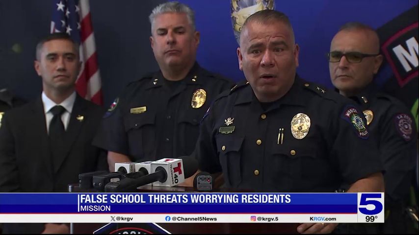 Mission police respond to false school threats, one person in custody