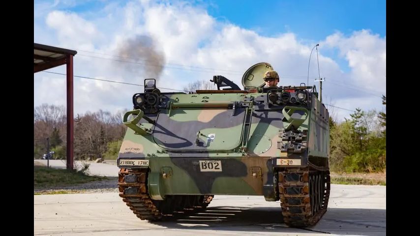 Texas Guard to send tank-like military vehicles to the border