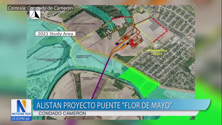 Condado Cameron recibe permiso para nuevo cruce fronterizo en Brownsville