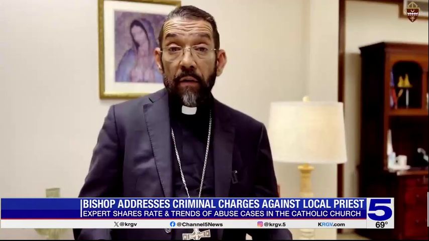 Valley bishop addresses criminal charges against local priest