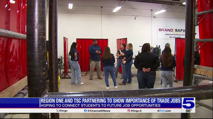 Region One, TSC in Brownsville partnering up to show students the importance of trade jobs