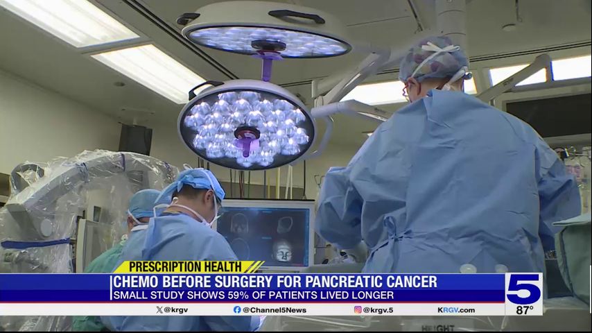 Prescription Health: Chemo before surgery for pancreatic cancer