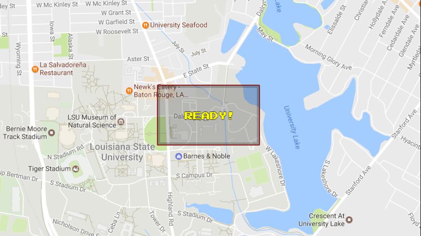 Google Traffic Map Baton Rouge Ms. Pac Man returns to Google Maps for April Fools Day