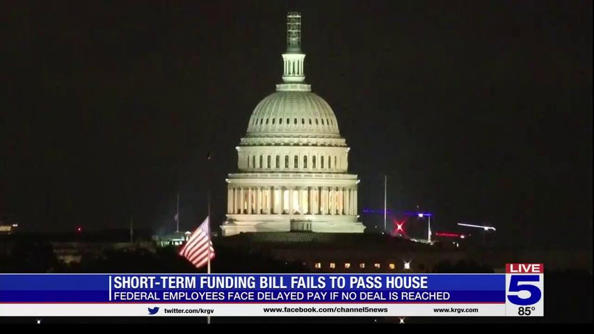 Valley Congressional leaders react to potential government shutdown