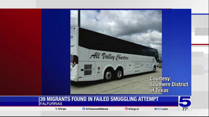 Records: Government-contracted employee arrested after attempting to illegally transport 39 migrants in charter bus