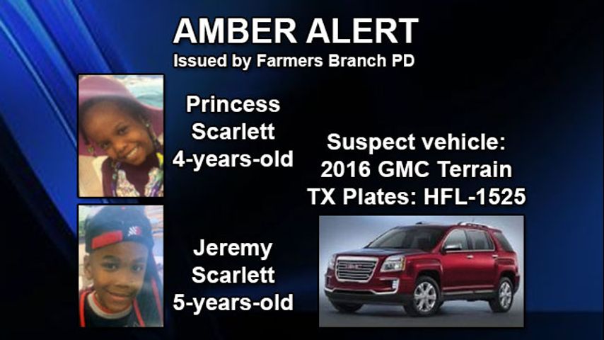 Amber Alert Canceled for Two Children Abducted near Dallas  