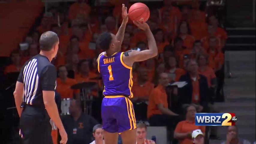 LSU opens SEC play with win over Tennessee behind sharp shooting Smart