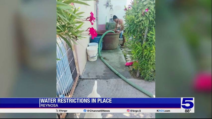 City of Reynosa implements water restrictions