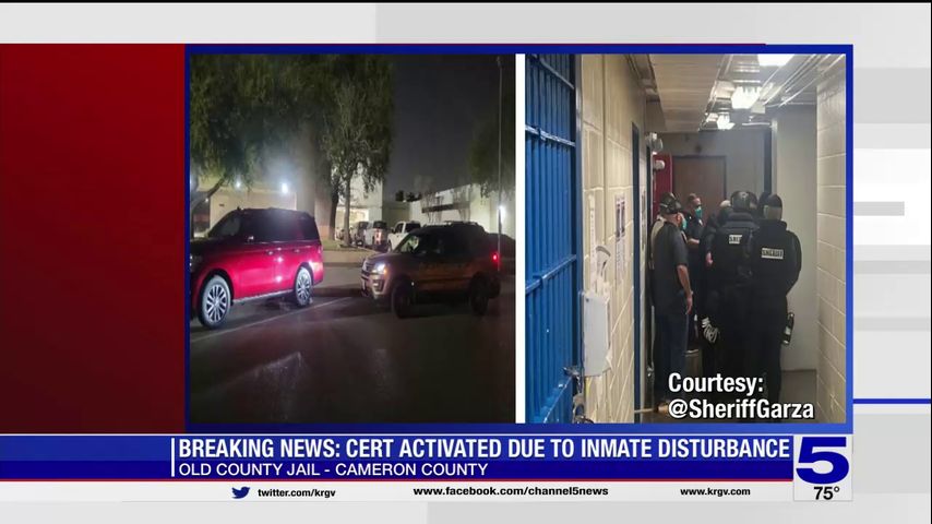 Inmate disturbance reported at old county jail in Brownsville