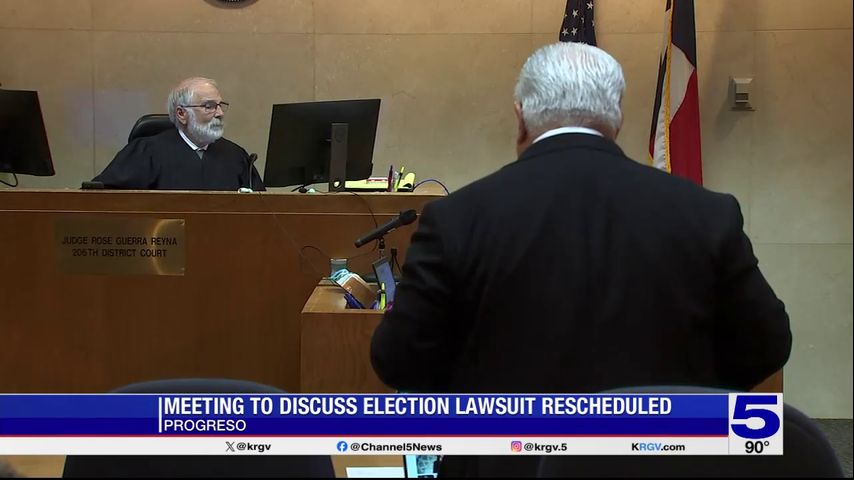 Hearing on Progreso special election lawsuit postponed