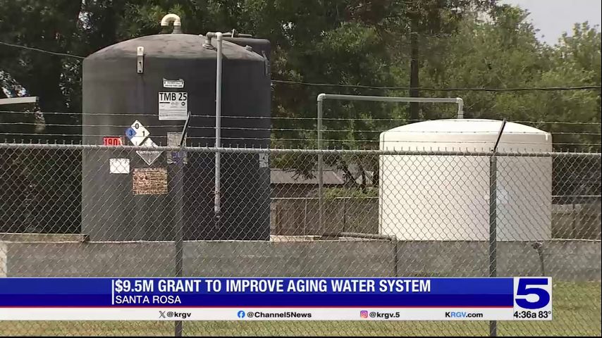 $9.5 million grant to update Santa Rosa's water system