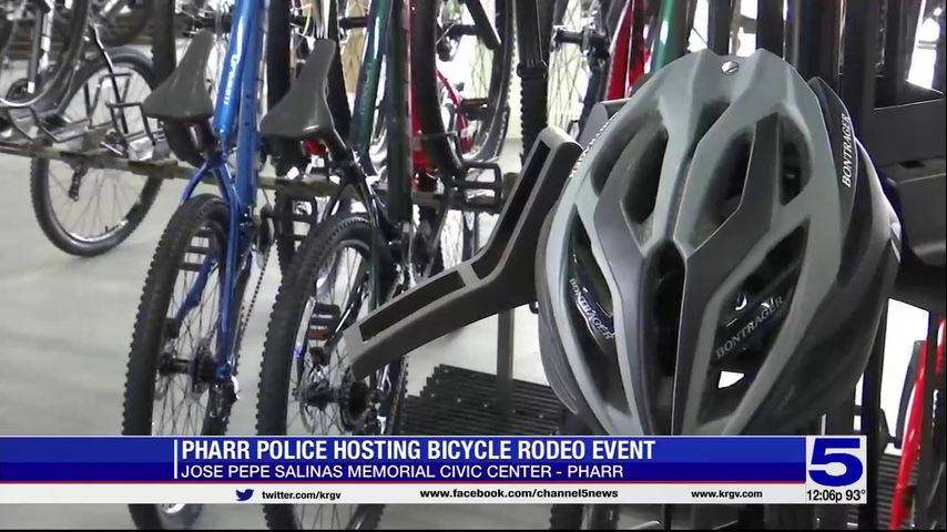 Pharr police hosting bicycle rodeo event