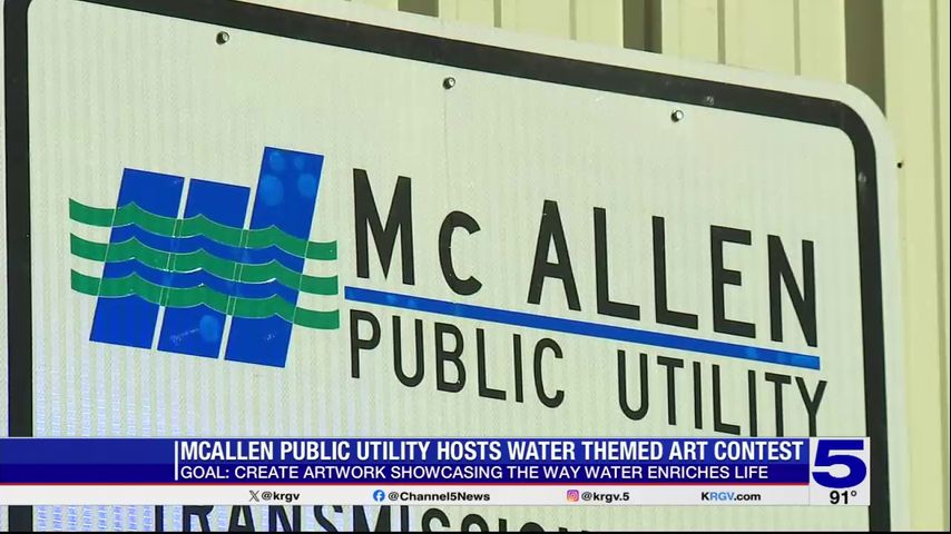 McAllen Public Utility hosts water themed art contest