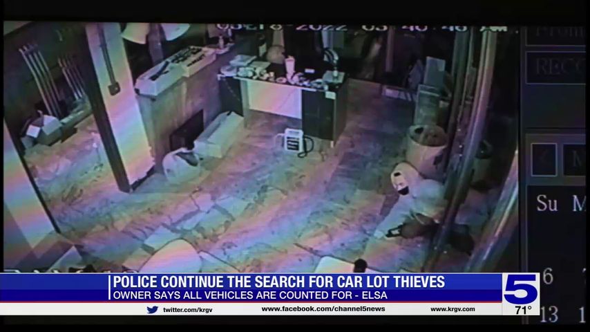 Elsa police searching for burglary suspects