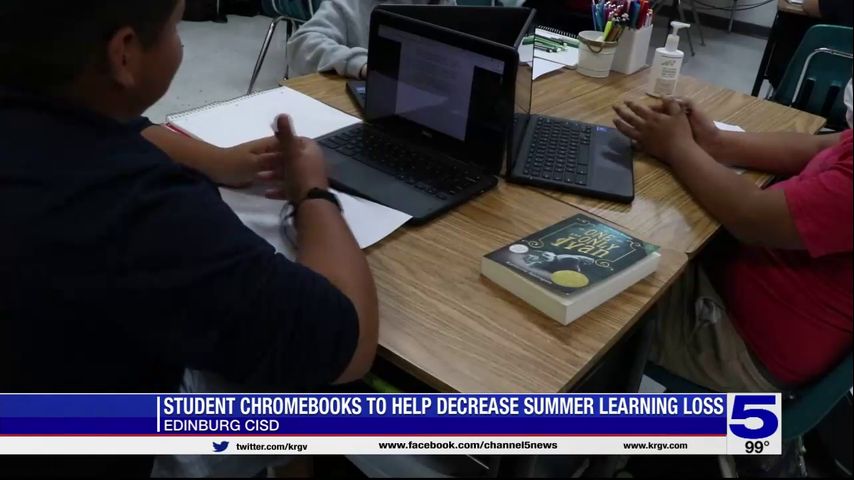 Edinburg CISD provides students with Chromebooks to combat summer learning loss - Vimarsana News