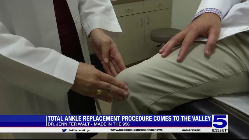 Made in the 956: Total ankle replacement procedure comes to the Valley